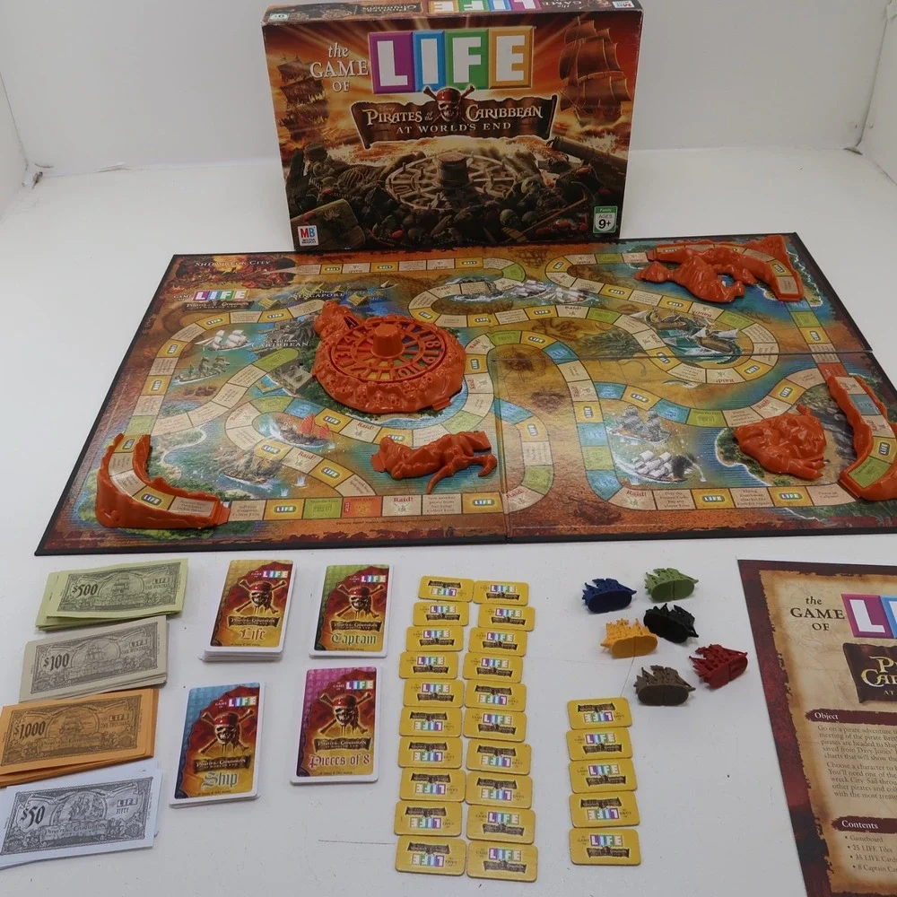 Pirates of the Caribbean The Game of Life At World's End Complete MB 2007